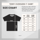 Terry Oversized T-Shirt – Unisex Relaxed Fit