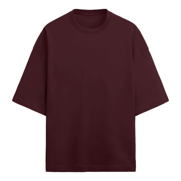 Terry Oversized T-Shirt – Unisex Relaxed Fit - Image 8