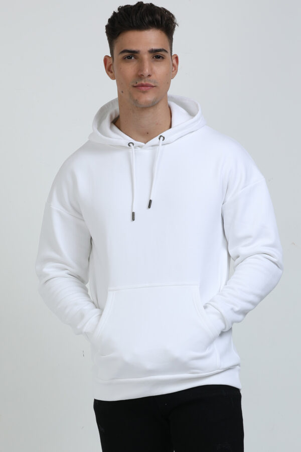 Oversized Hooded Sweatshirt – Unisex Heavyweight Fleece Hoodie - Image 7