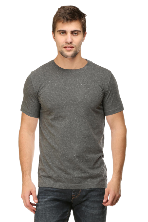 Unisex Classic T-Shirt | Stylish Comfort (Purple, Charcoal Melange, Bottle Green, Grey Melange) - Image 2