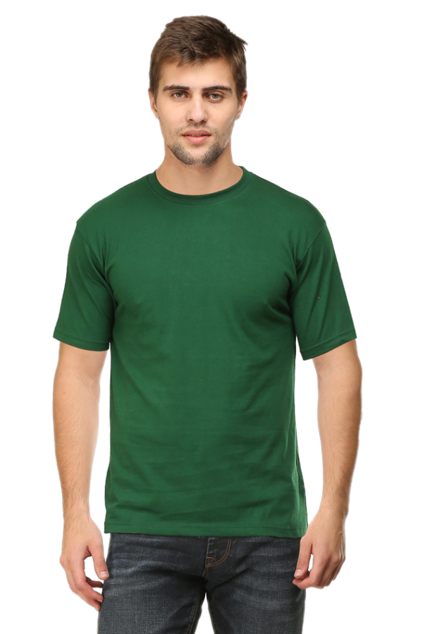 Unisex Classic T-Shirt | Stylish Comfort (Purple, Charcoal Melange, Bottle Green, Grey Melange)