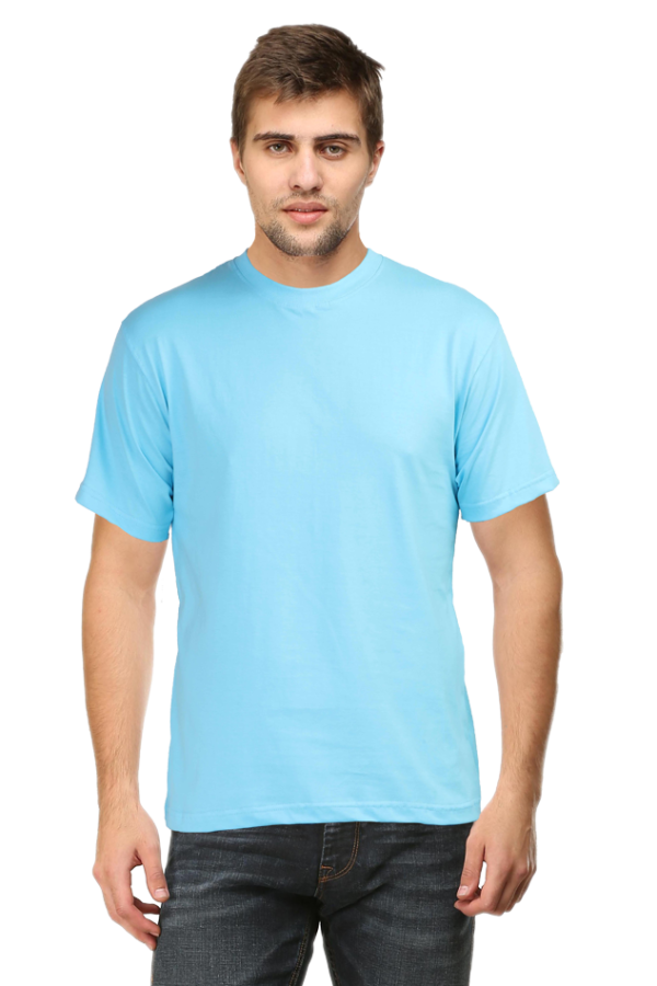 Unisex Classic T-Shirt | Premium Cotton Comfort (Black, White, Red, Sky Blue)