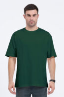 Oversized Classic T-Shirt | Premium Cotton Comfort (Navy Blue, Red, Mustard Yellow, Bottle Green)